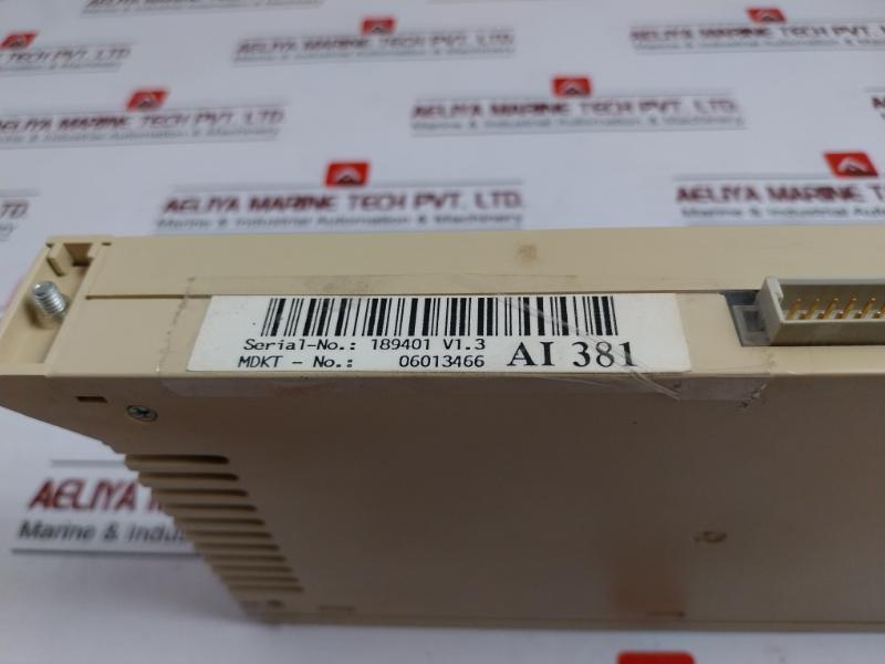Mannesmann Demag Ai 381 Plc Analog Input Module, Ver.-1.3