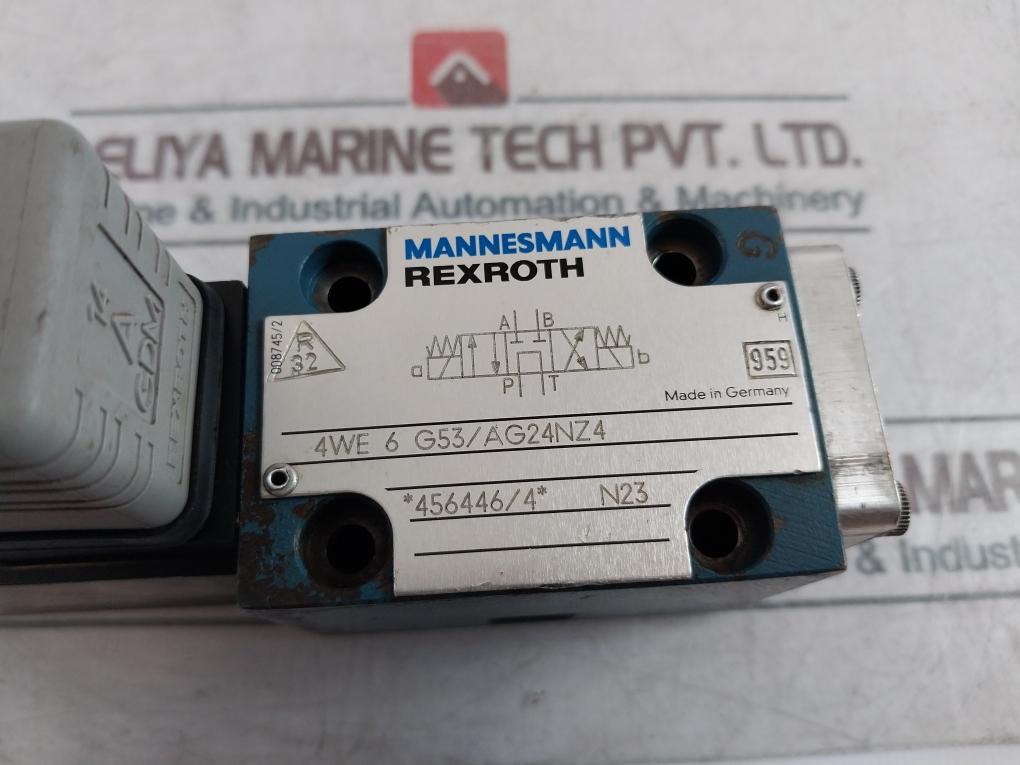 Mannesmann Rexroth 4We 6 G53/Ag24Nz4 Directional Control Valve