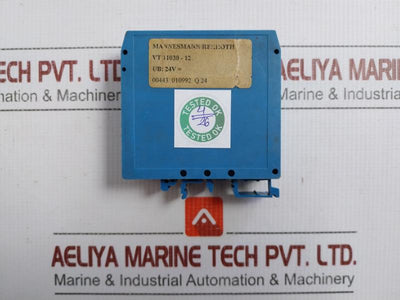 Mannesmann Rexroth Electric Amplifier Module Vt 11030-12