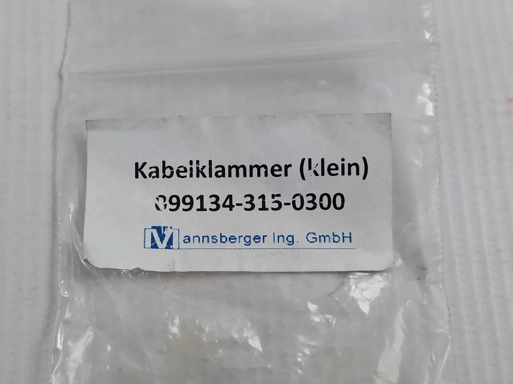 Mannsberger 099134-315-0300 Cable Clip