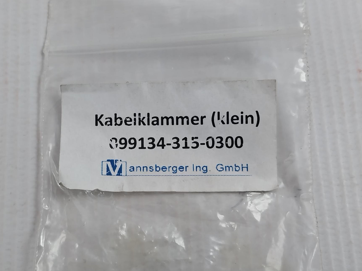 Mannsberger 099134-315-0300 Cable Clip
