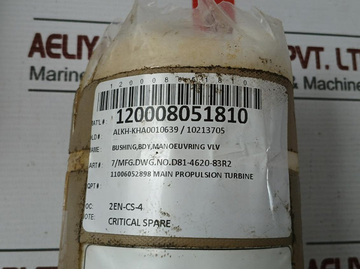 Manoeuvring Valve Bushing Kawasaki Fig.08-04