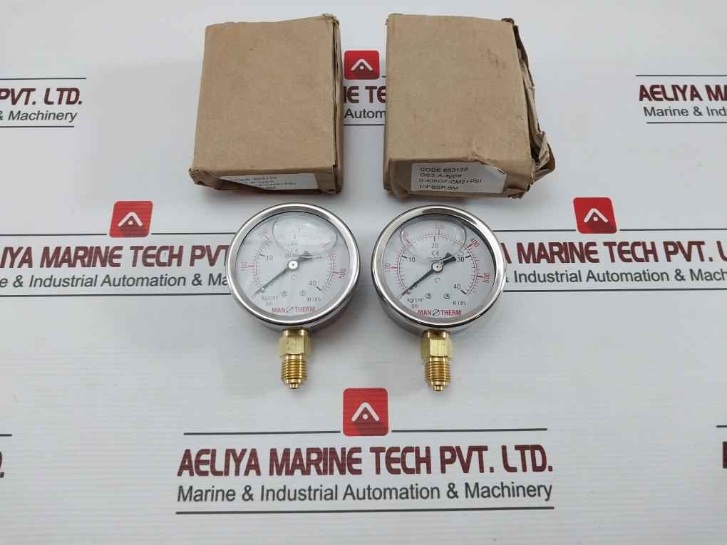 Manotherm En 837.1 Pressure Gauge