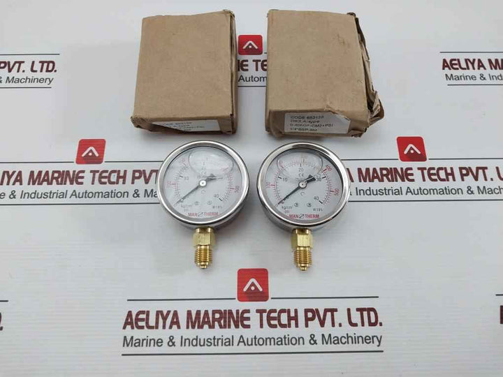 Manotherm En 837.1 Pressure Gauge