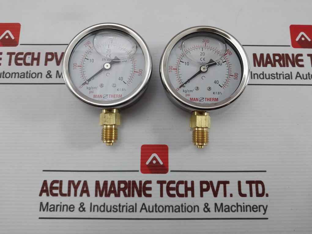 Manotherm En 837.1 Pressure Gauge