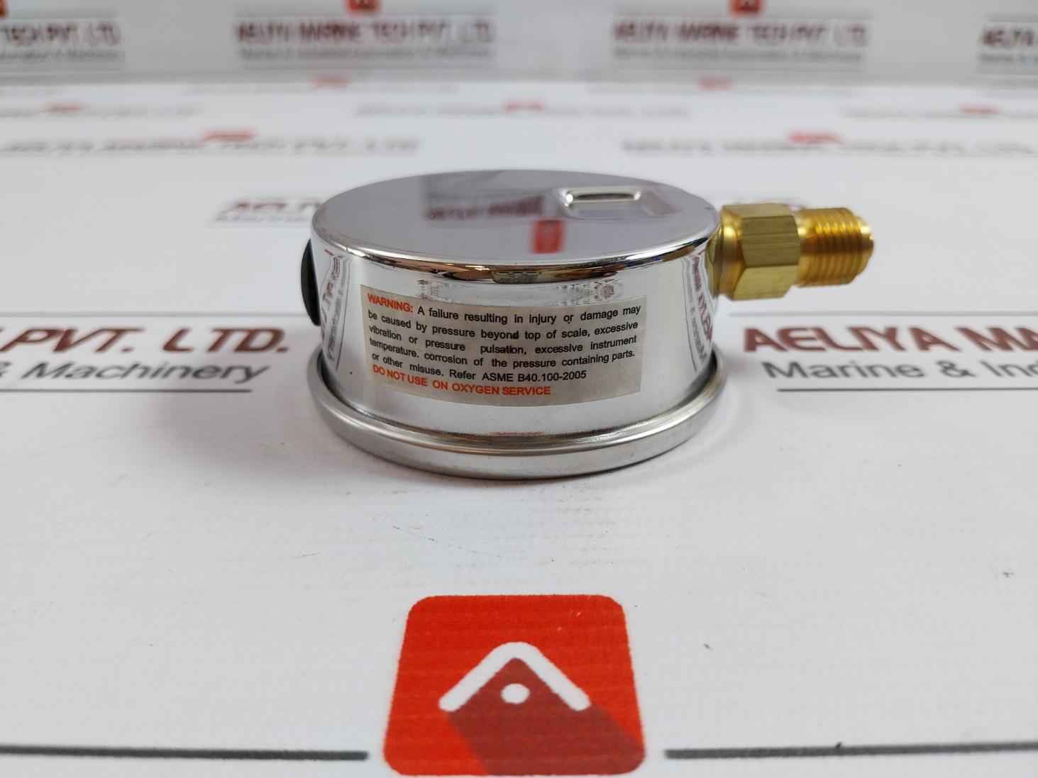 Manotherm En 837.1 Pressure Gauge 0-570 Psi/0-40 Kg/Cm2