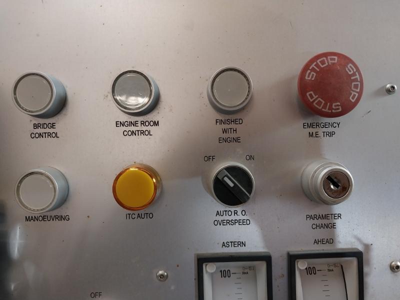 Manual Ahead Astern Control Panel Motor Unit 0-100 % Texon