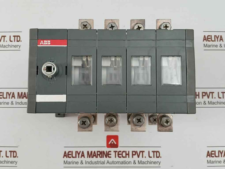 Manual Change-over Switch 160A Ac-31B Brand Abb 415V