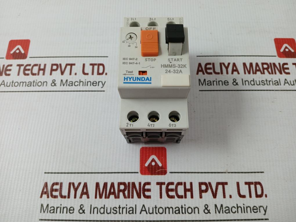 Manual Motor Starter Hmms-32K Hyundai 690V 50/60Hz