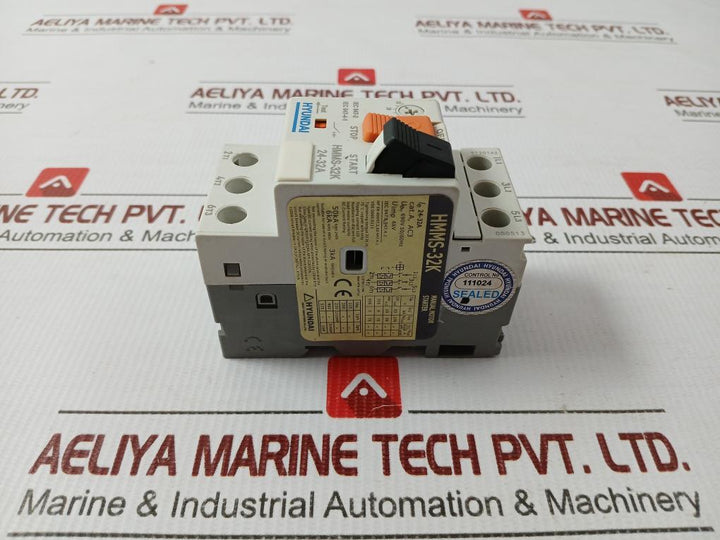 Manual Motor Starter Hmms-32K Hyundai 690V 50/60Hz