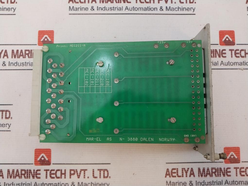 Mar-el Control System Mec 210 94V