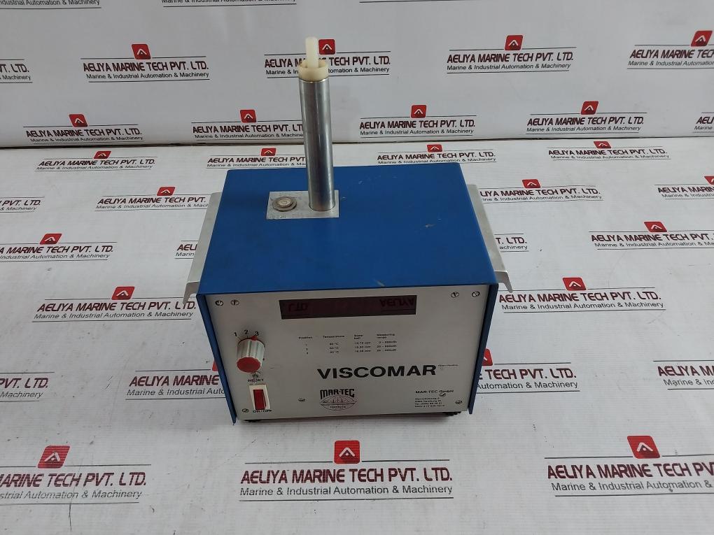 Mar-tec 83/84-1000-c Viscomar Industrial Test Equipment Viscometer 110/220V Ac