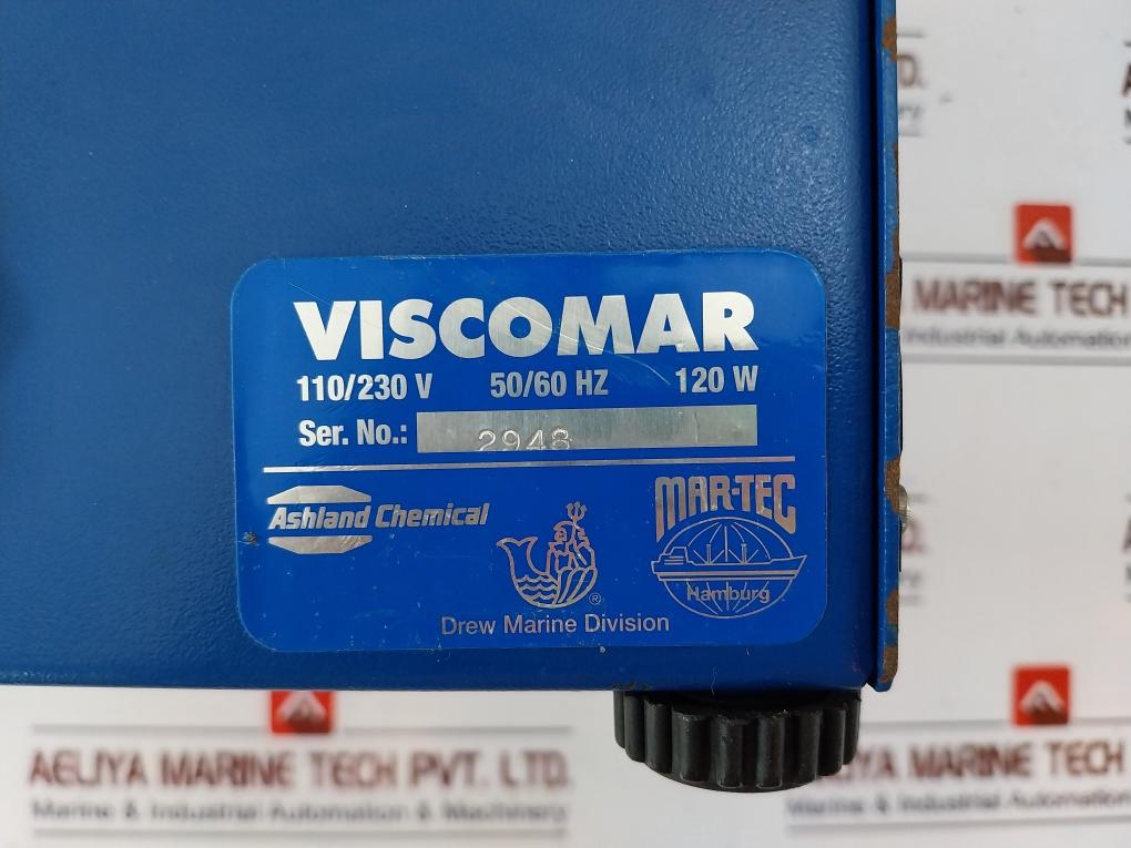Mar-tec Viscomar 0046589 Industrial Test Equipment Viscometer