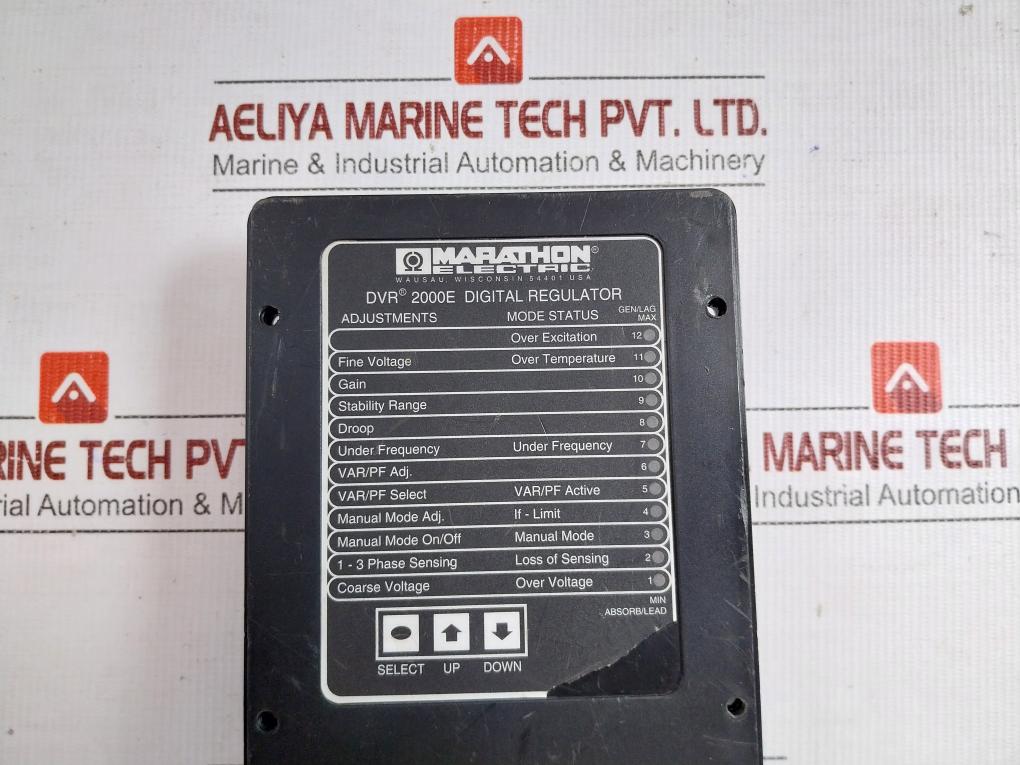 Marathon Electric Dvr 2000E