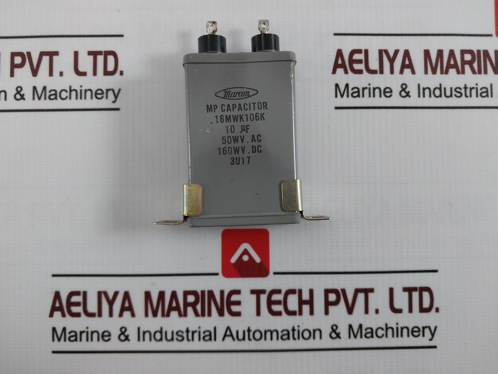 Marcon 16Mwk106K Mp Capacitor 10 µF 50Wv.Ac 160Wv.Dc 3U17