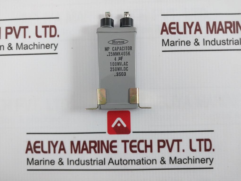 Marcon 25Mwk405K Mp Capacitor 4 .µF 100Wv.Ac 250Wv.Dc