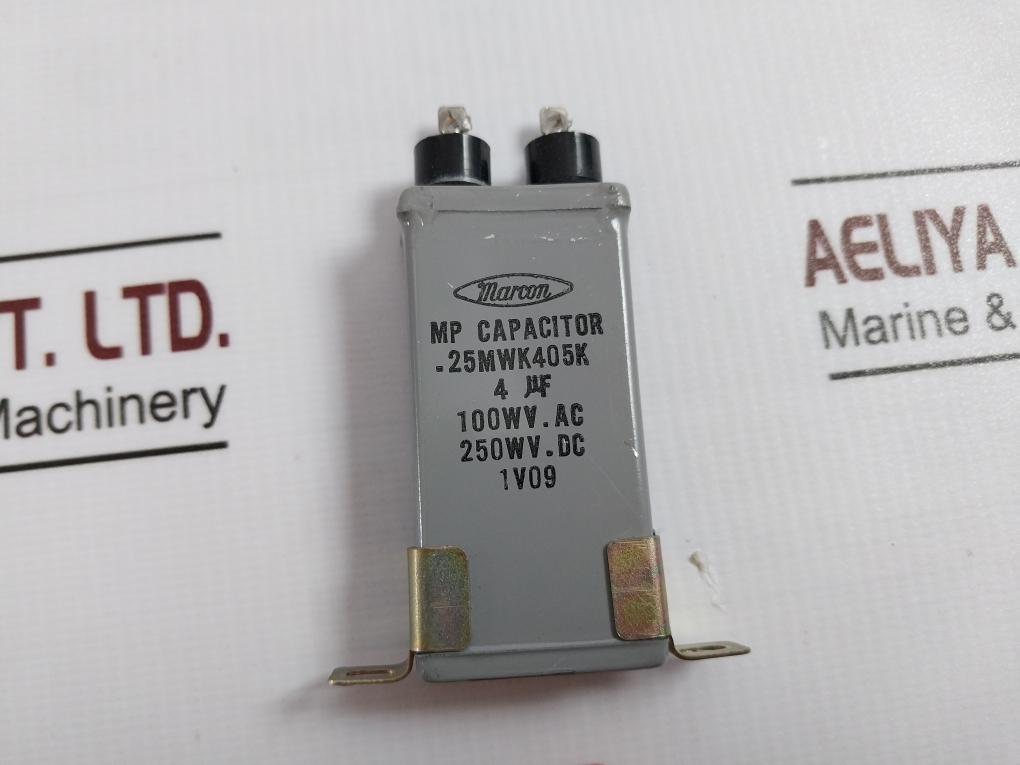Marcon 25Mwk405K Mp Capacitor 4 µF 100Wv.Ac 250Wv.Dc 1V09