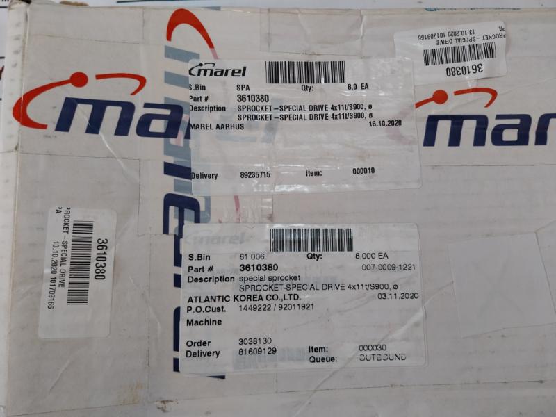 Marel 3610380 Sprocket-special Drive 4x11t/s900