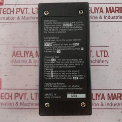 Marel Mr-1 Remote Control Unit M 2000 Series