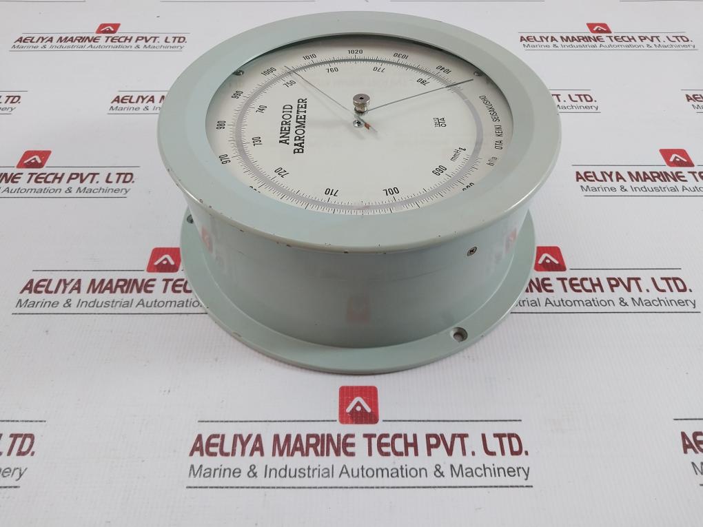Marine Aneroid Barometer 912–1048 Hpa Ota Keiki Seisakusho 9-a