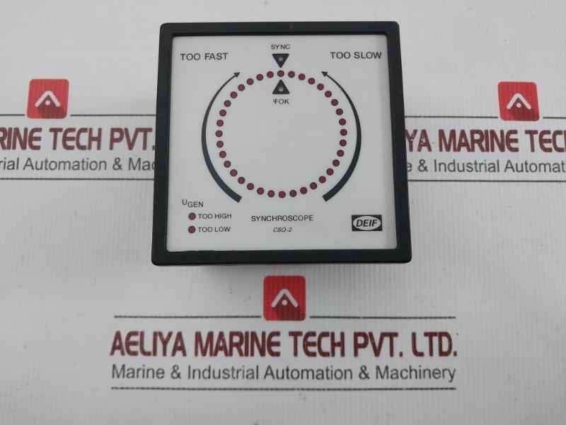 Marine Synchroscope 230V Deif Csq-2
