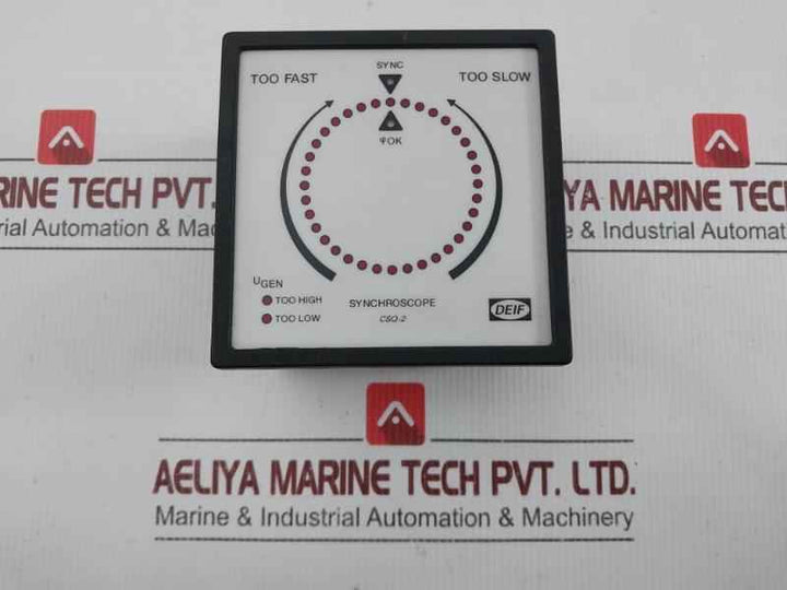 Marine Synchroscope 230V Deif Csq-2