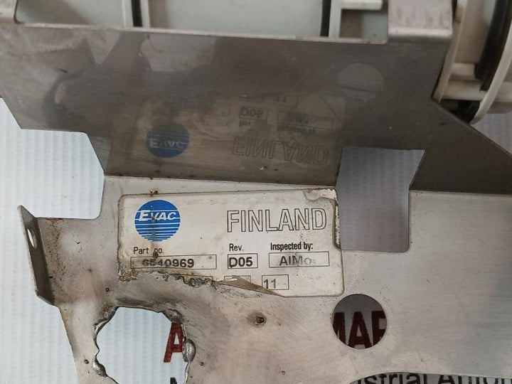 Marine Vacuum Toilet Back Plate Assembly 6540969 Evac 5774002 Rev.D05