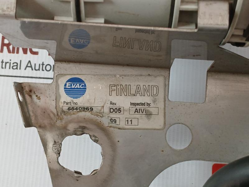 Marine Vacuum Toilet Back Plate Assembly 6540969 Evac Rev.D05 5774002