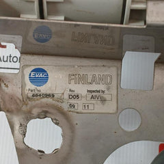 Marine Vacuum Toilet Back Plate Assembly 6540969 Evac Rev.D05 5774002