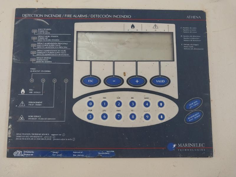 Marinelec Athena Fire Alaram S-200 24 24V 8.5A 100-120Vac/4.2A