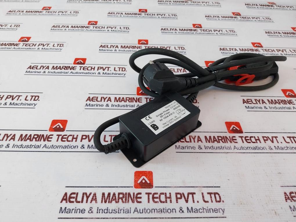 Mariner Systems Rf 1004-km-c Single Phase Rfi Filter 250V, 50/60Hz