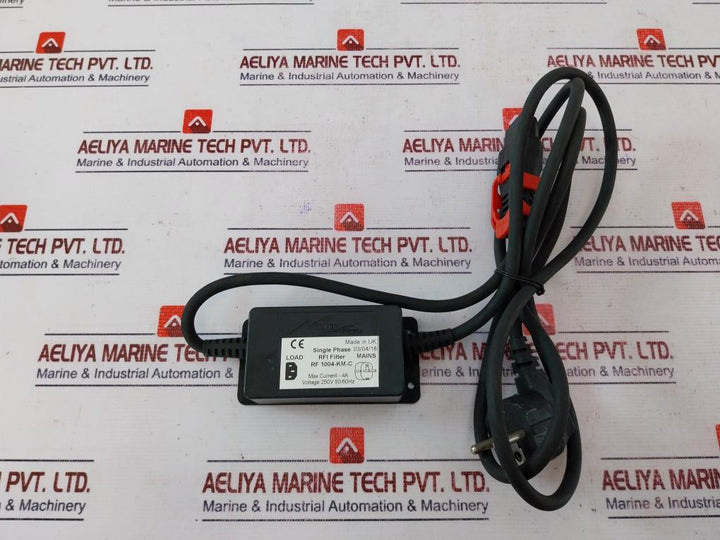 Mariner Systems Rf 1004-km-c Single Phase Rfi Filter 250V, 50/60Hz