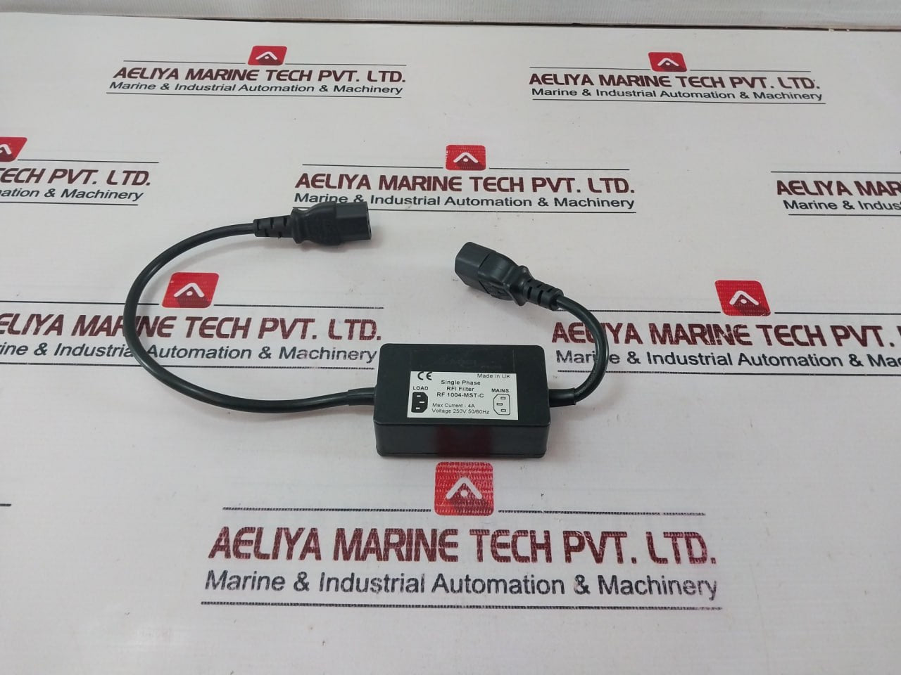 Mariner Systems Rf 1004-mst-c Single Phase Rfi Filter 4A 250V 50/60Hz