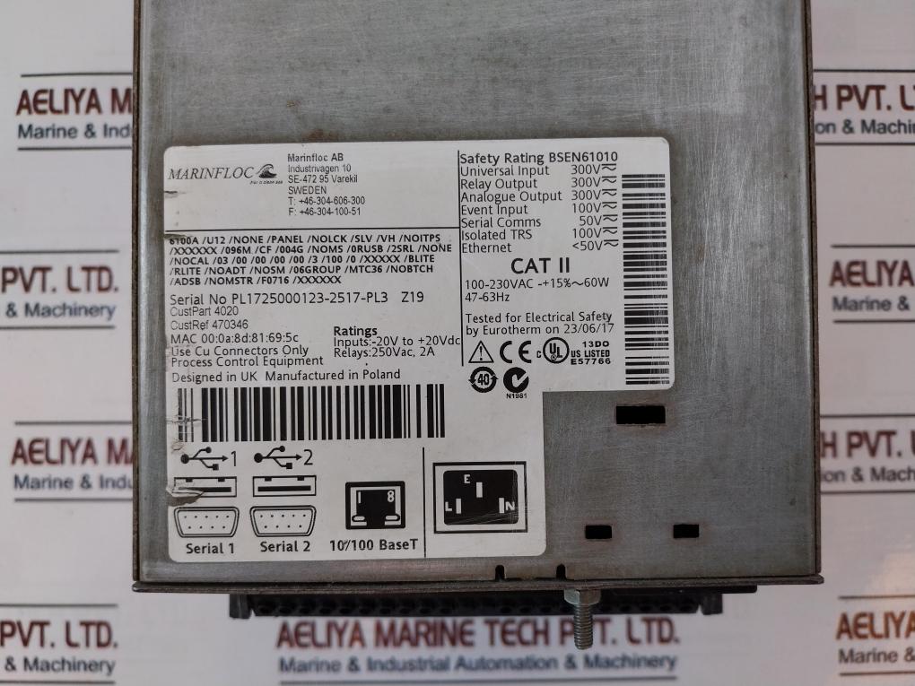 Marinfloc 6100A Digital Recorder