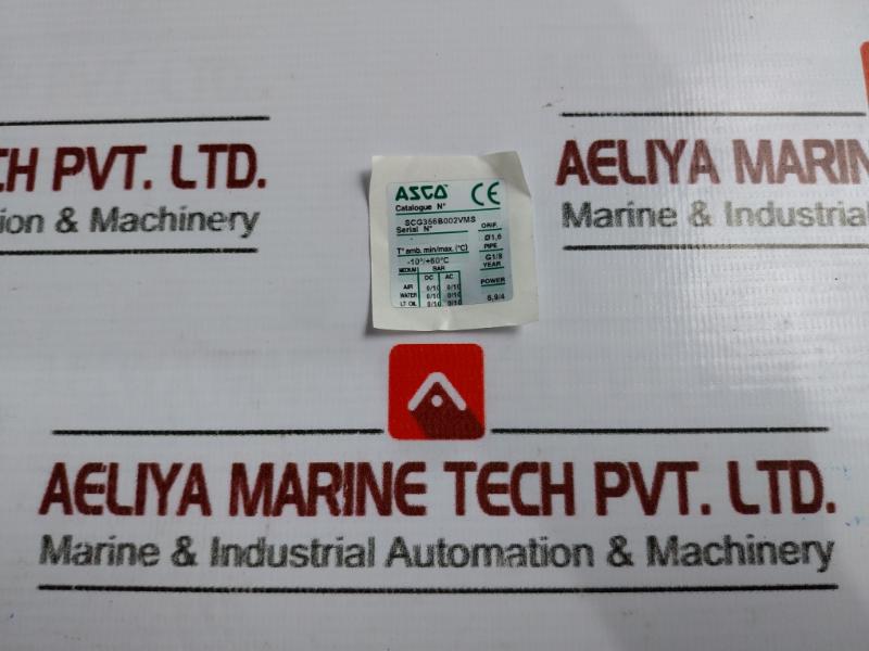 Marinfloc G356b002-055 Nc Pilot Valve 3/8”