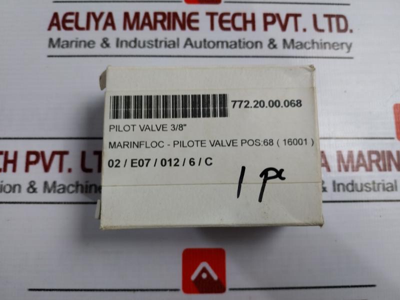 Marinfloc G356b002-055 Nc Pilot Valve 3/8”