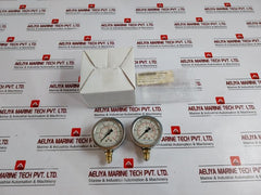 Marinfloc Pressure Gauge 0-10 Bar / 0-1.0 Mpa 1/4" Cl. 1.6