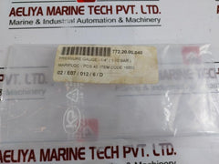 Marinfloc Pressure Gauge 0-10 Bar / 0-1.0 Mpa 1/4" Cl. 1.6