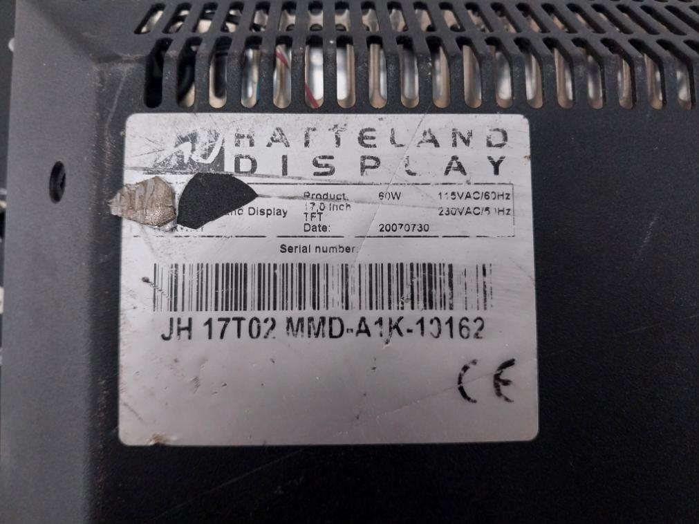 Maritime Multi Display 17,0 In Part No. Jh 17T02 Mmd-a1K-10162 Jacob Hatteland 115Vac/60Hz