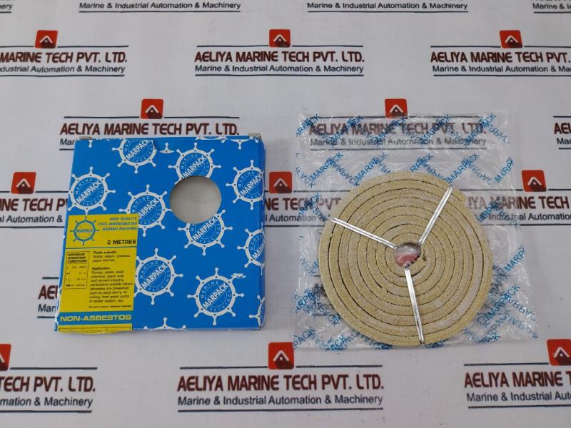 Marpack 702 Aramid Fiber Packing With Ptfe Impregnation 6.5mm, 2 Metre
