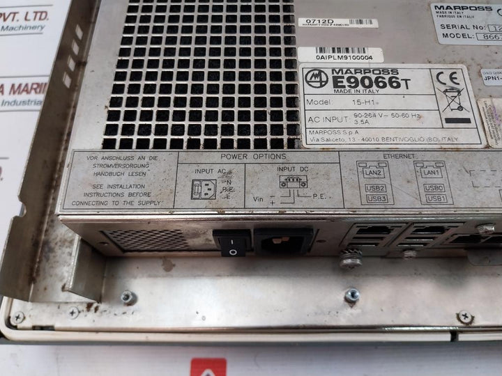 Marposs 15-h1 Display Panel 8667B00614