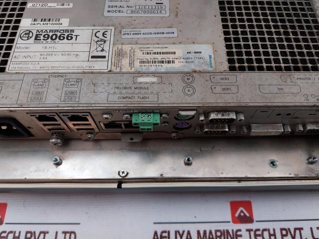 Marposs 15-h1 Display Panel 8667B00614