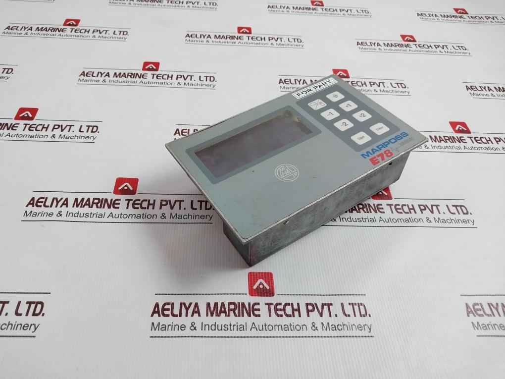 Marposs E78 Electronic Balancer Controller 6105007000 (Not Working)