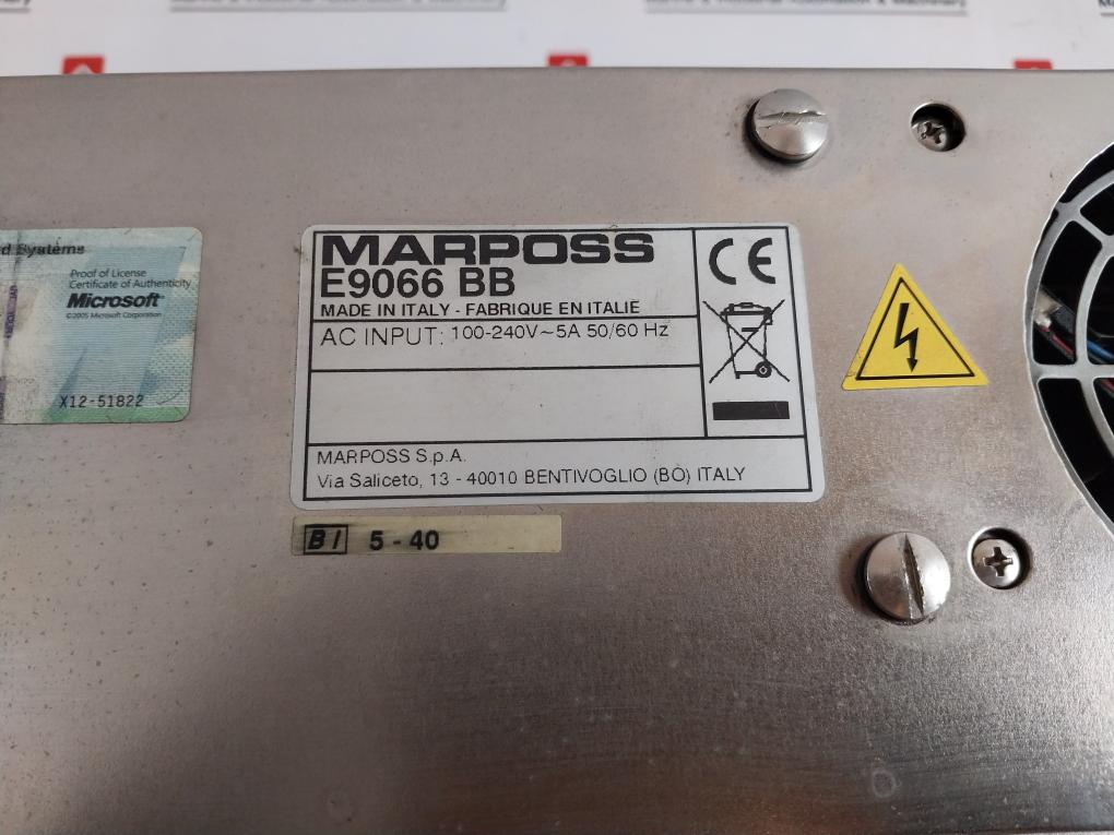 Marposs E9066 Bb Xp Pro For Embedded Systems Oem Software 8667C00041
