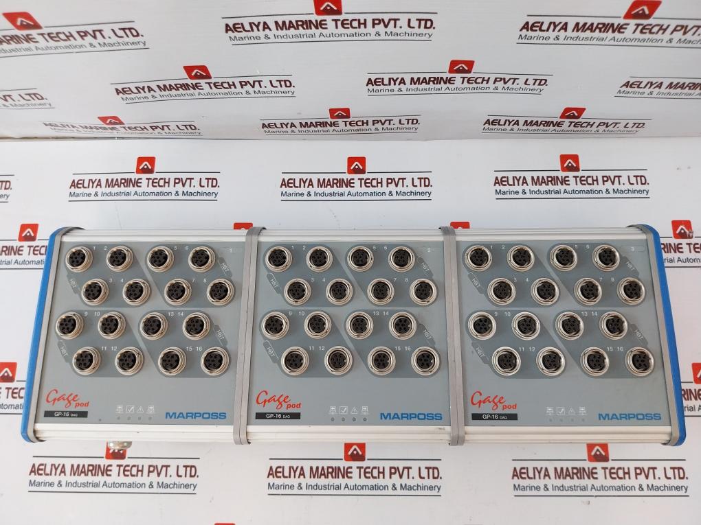 Marposs Gp-16 Daq Data Acquisition System 0-24vdc
