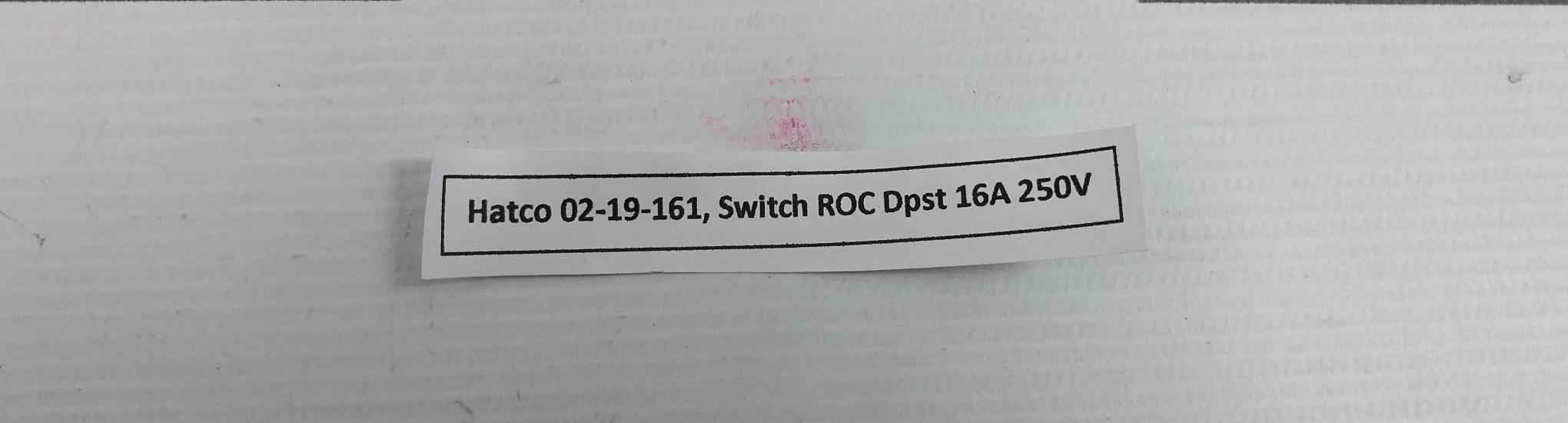 Marquardt 155.. Rocker Switch 16A 250V