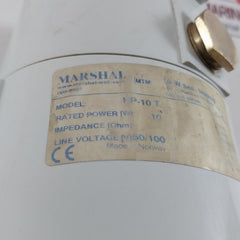 Marshal Hp-10 T Horn Loudspeaker 10W 50V/100V