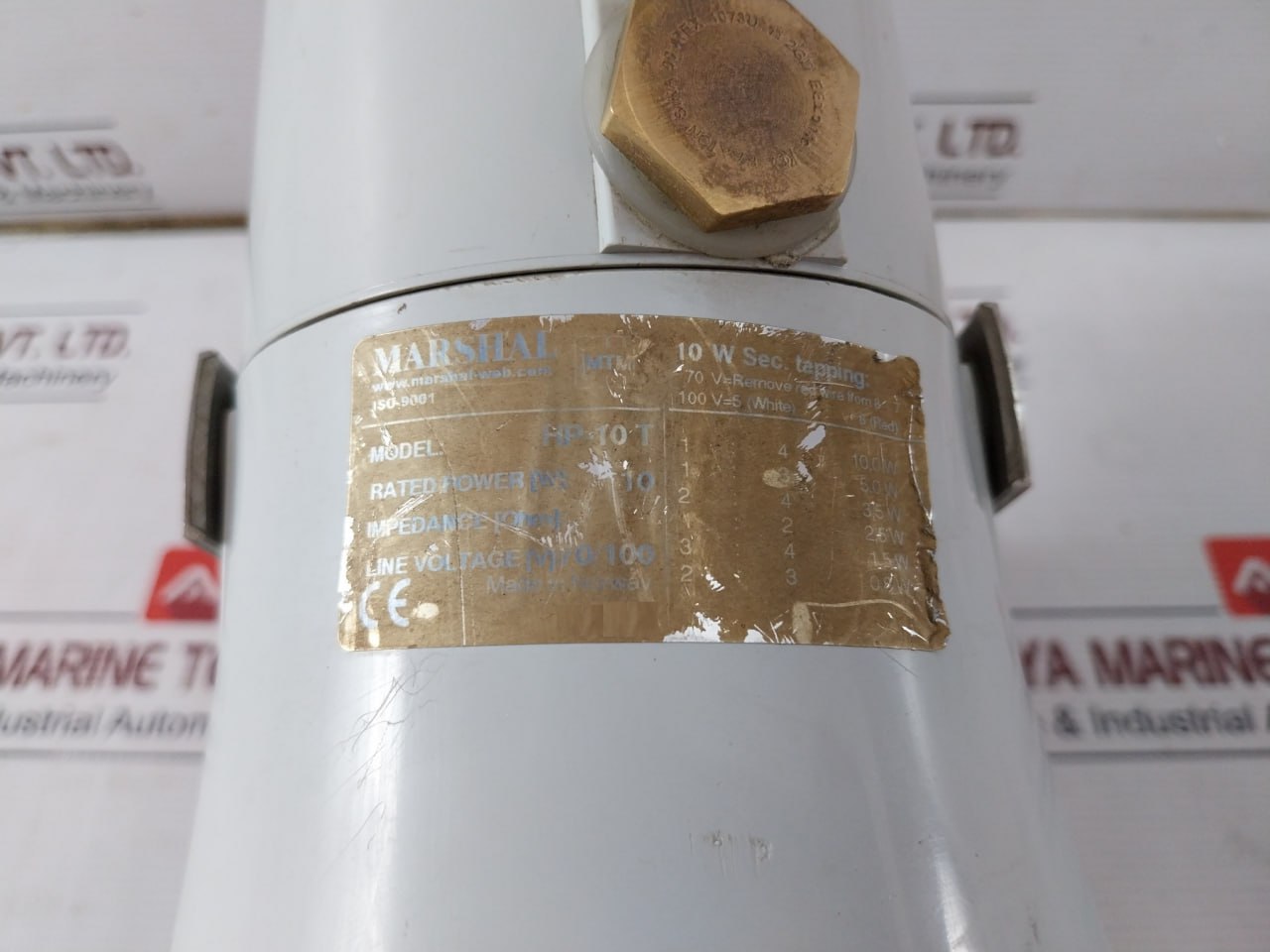 Marshal Hp-10 T Horn Loudspeaker Iso-9001 70/100V 10W