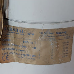 Marshal Hp-10 T Loudspeaker 70/100V 10W