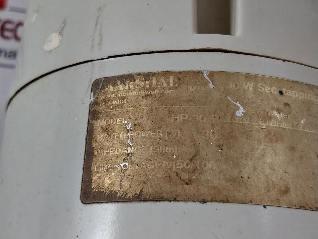 Marshal Hp-30 T Horn Speaker 30W 50/100V Iso-9001